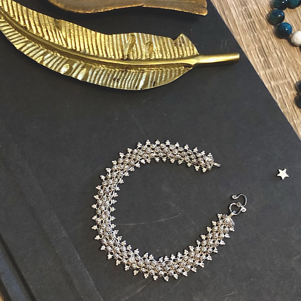 Vintage Sterling Bracelet - Picture 7 of 9